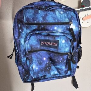 JanSport Blue Galaxy Backpack